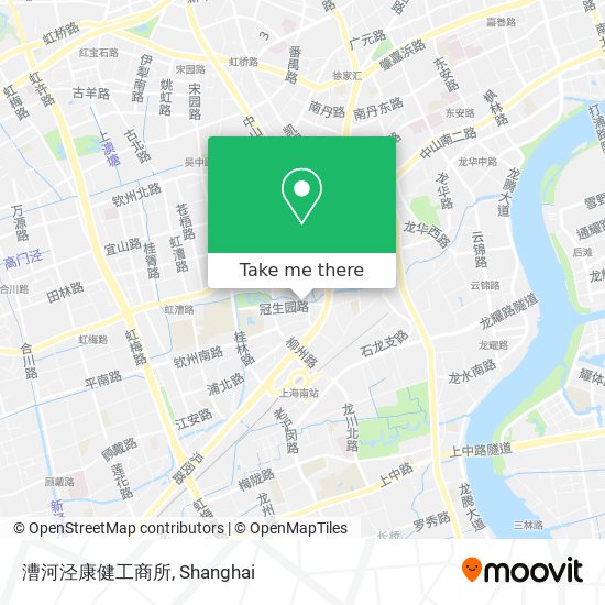 漕河泾康健工商所 map