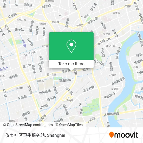 仪表社区卫生服务站 map