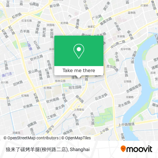 狼来了碳烤羊腿(柳州路二店) map