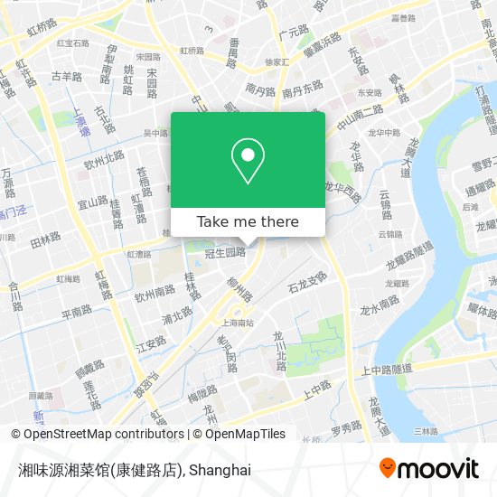 湘味源湘菜馆(康健路店) map