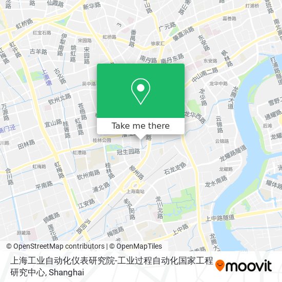上海工业自动化仪表研究院-工业过程自动化国家工程研究中心 map