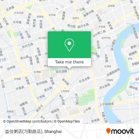 益佳粥店(习勤路店) map