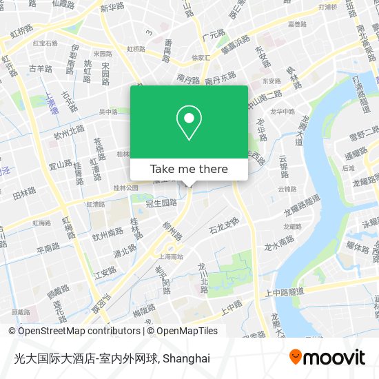 光大国际大酒店-室内外网球 map