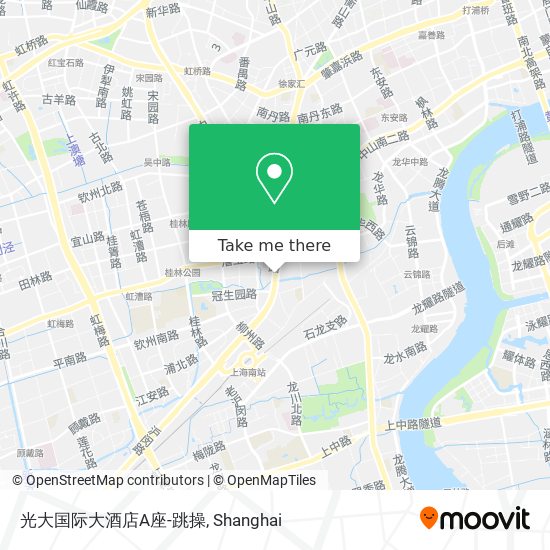 光大国际大酒店A座-跳操 map