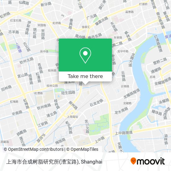 上海市合成树脂研究所(漕宝路) map