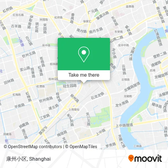康州小区 map