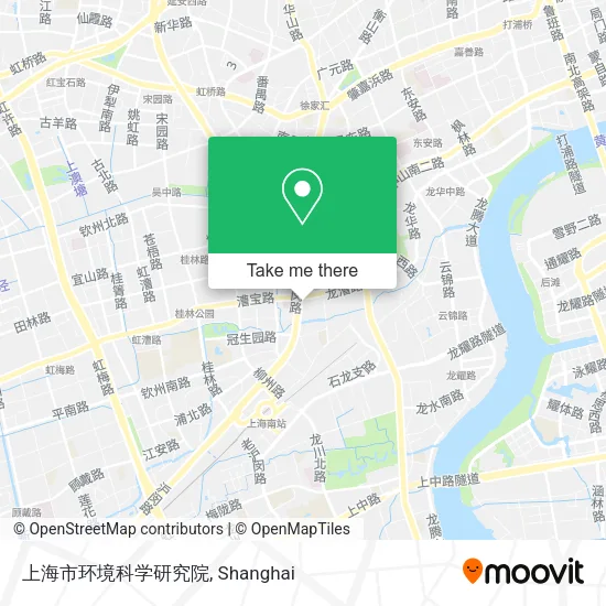 上海市环境科学研究院 map
