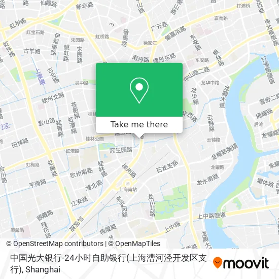 中国光大银行-24小时自助银行(上海漕河泾开发区支行) map