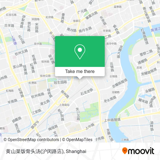 黄山菜饭骨头汤(沪闵路店) map