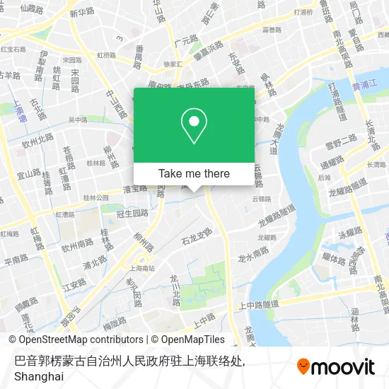 巴音郭楞蒙古自治州人民政府驻上海联络处 map