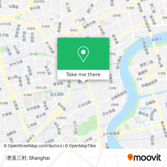 漕溪三村 map