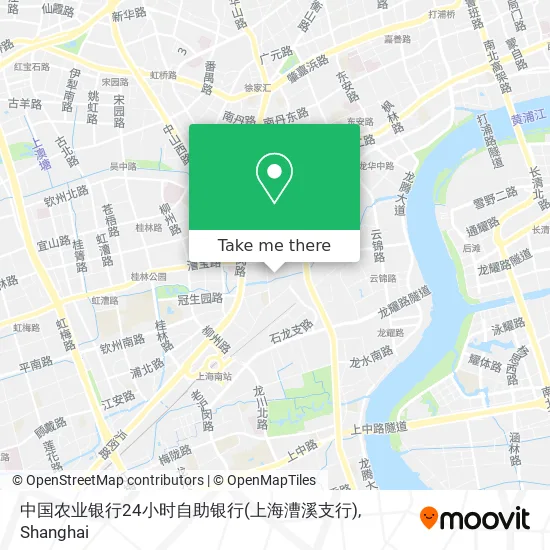 中国农业银行24小时自助银行(上海漕溪支行) map