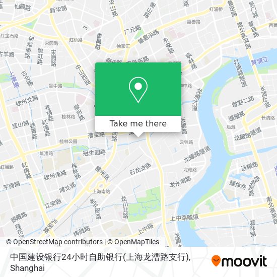 中国建设银行24小时自助银行(上海龙漕路支行) map