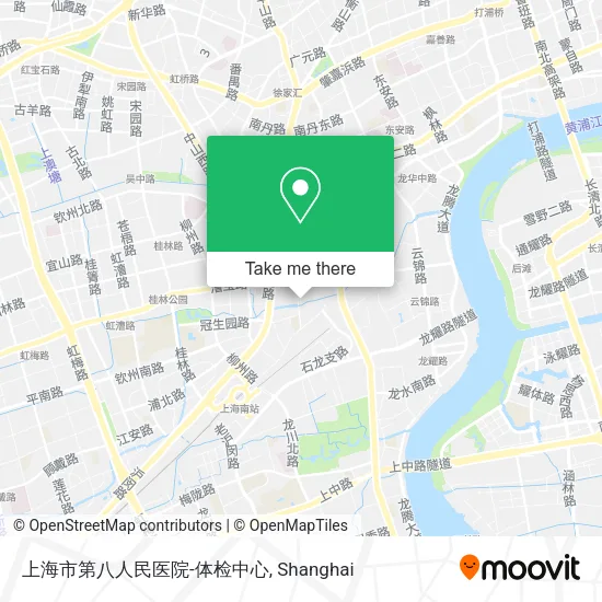上海市第八人民医院-体检中心 map
