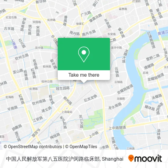 中国人民解放军第八五医院沪闵路临床部 map
