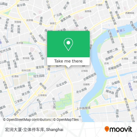 宏润大厦-立体停车库 map