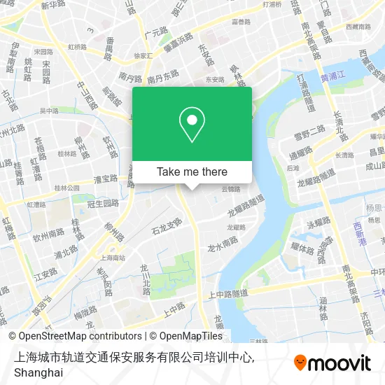 上海城市轨道交通保安服务有限公司培训中心 map