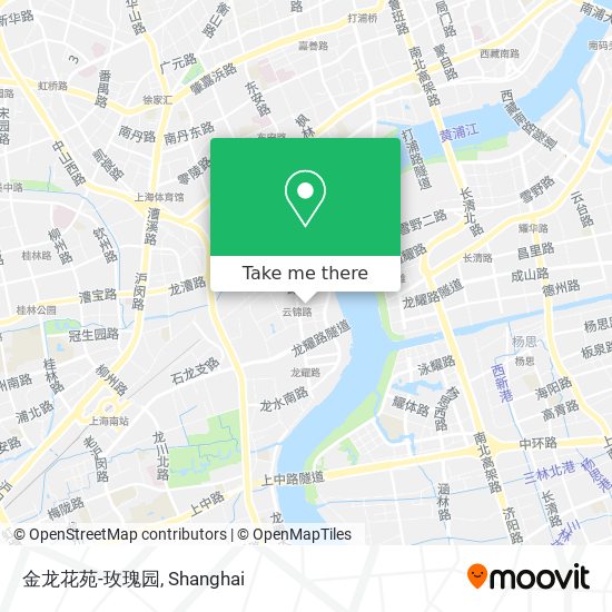 金龙花苑-玫瑰园 map