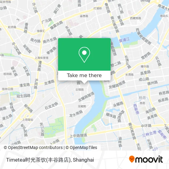 Timetea时光茶饮(丰谷路店) map