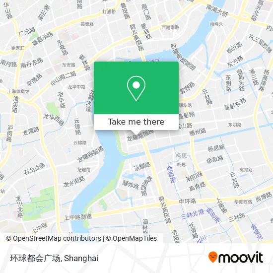环球都会广场 map