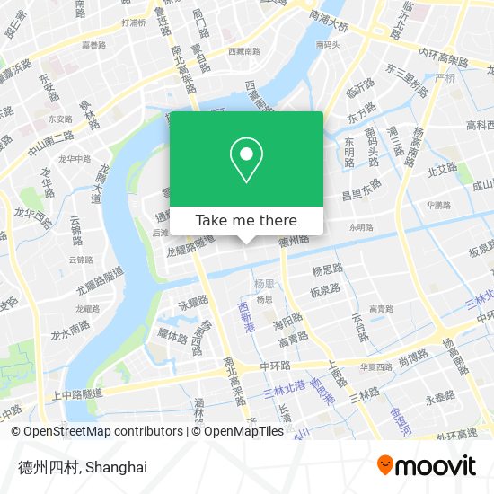 德州四村 map