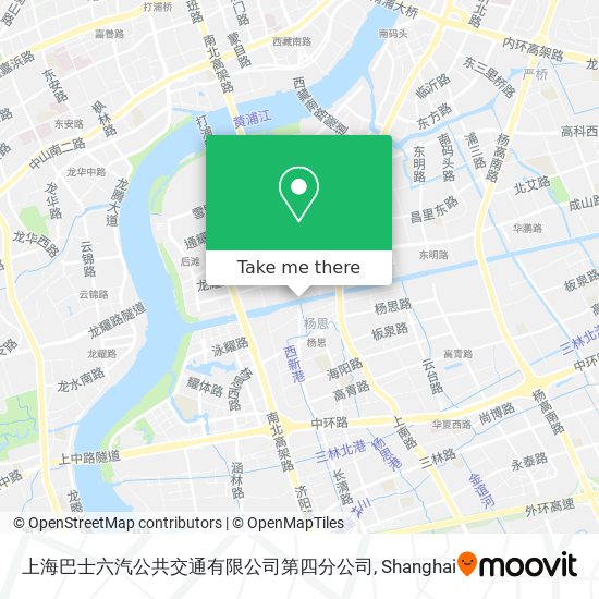 上海巴士六汽公共交通有限公司第四分公司 map