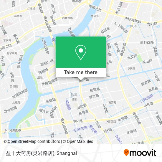 益丰大药房(灵岩路店) map
