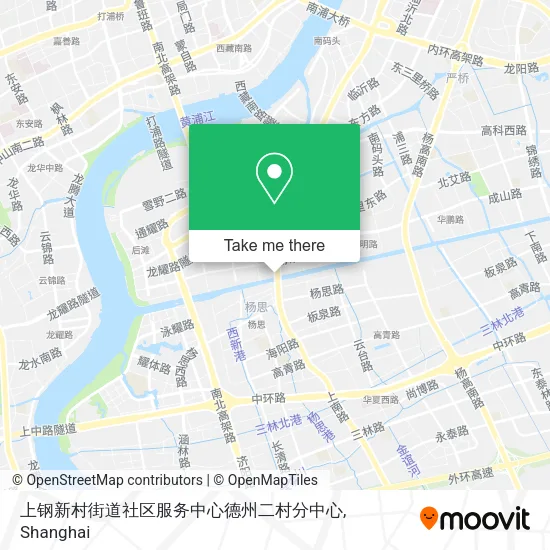 上钢新村街道社区服务中心德州二村分中心 map