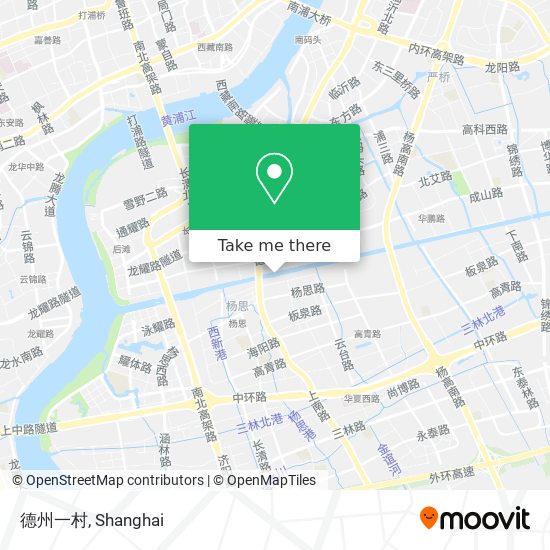 德州一村 map
