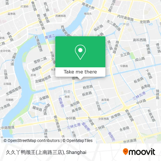 久久丫鸭颈王(上南路三店) map