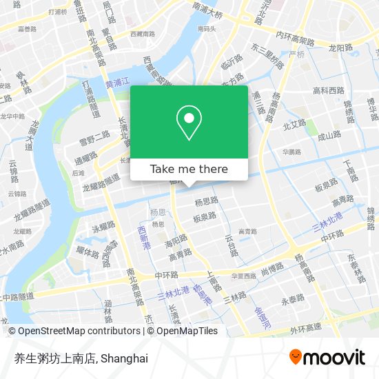 养生粥坊上南店 map