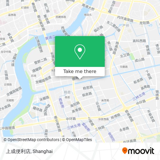 上成便利店 map