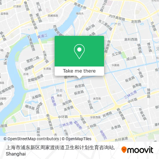 上海市浦东新区周家渡街道卫生和计划生育咨询站 map