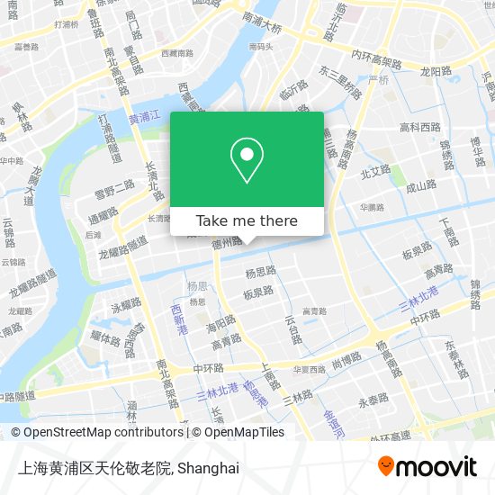 上海黄浦区天伦敬老院 map