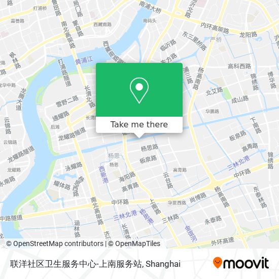联洋社区卫生服务中心-上南服务站 map
