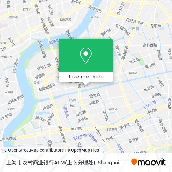 上海市农村商业银行ATM(上南分理处) map