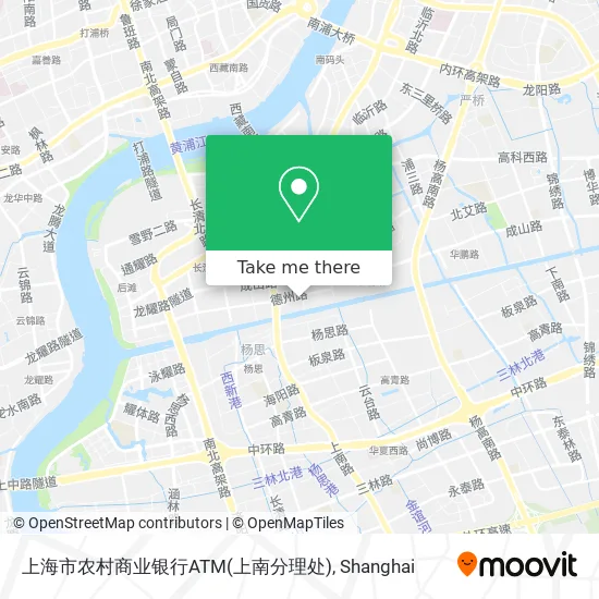 上海市农村商业银行ATM(上南分理处) map