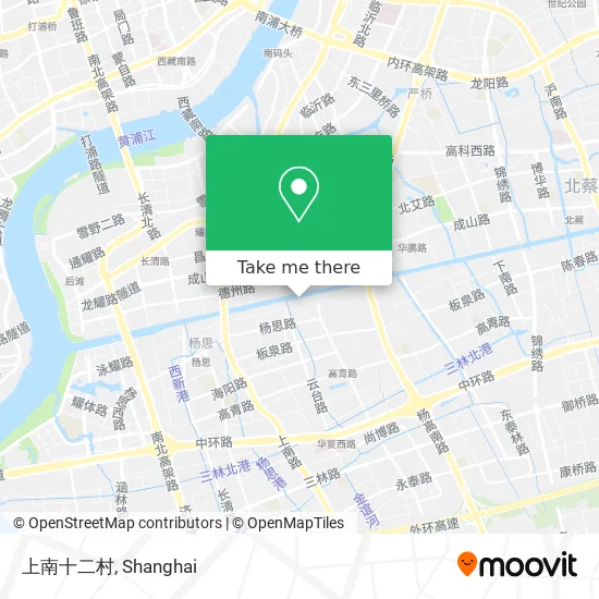 上南十二村 map