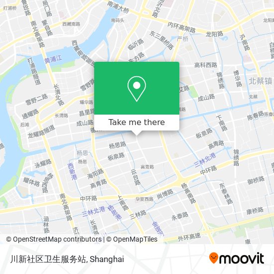 川新社区卫生服务站 map