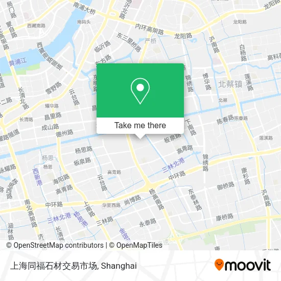 上海同福石材交易市场 map