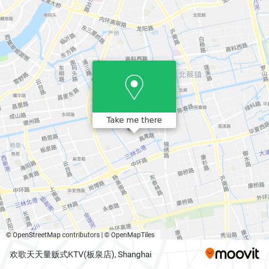 欢歌天天量贩式KTV(板泉店) map