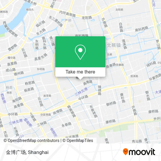 金博广场 map