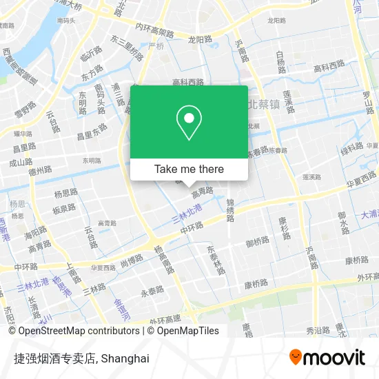 捷强烟酒专卖店 map