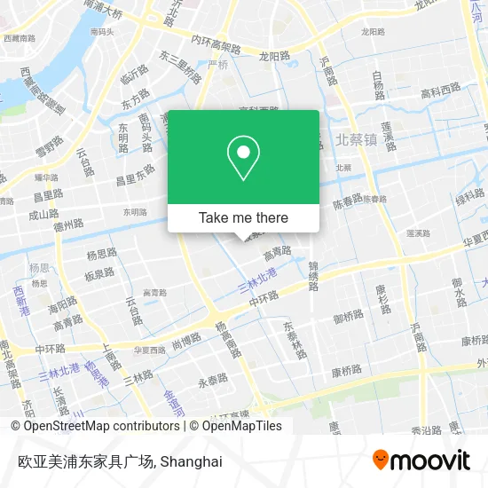 欧亚美浦东家具广场 map