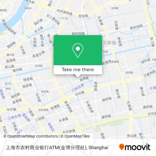 上海市农村商业银行ATM(金博分理处) map