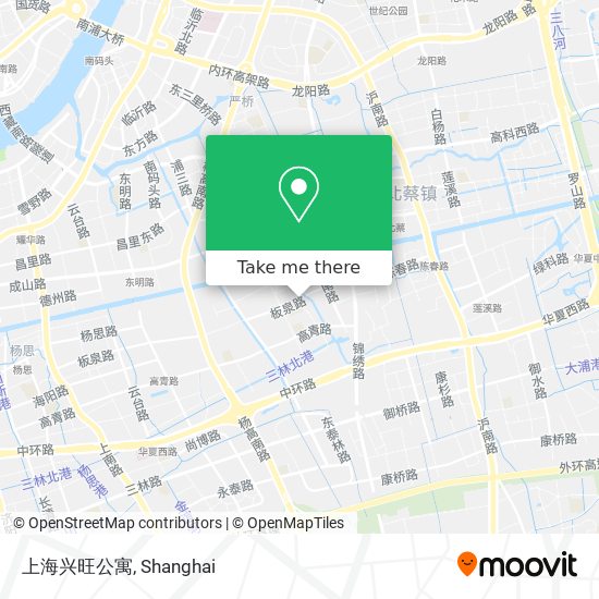 上海兴旺公寓 map