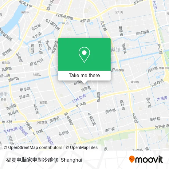 福灵电脑家电制冷维修 map
