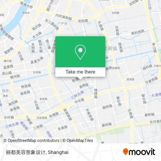 丽都美容形象设计 map