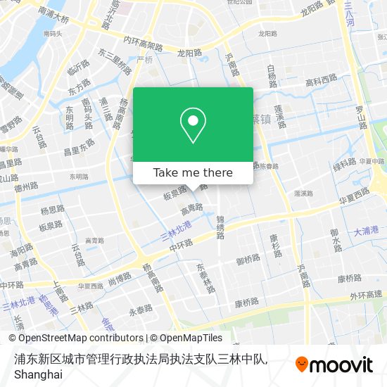 浦东新区城市管理行政执法局执法支队三林中队 map
