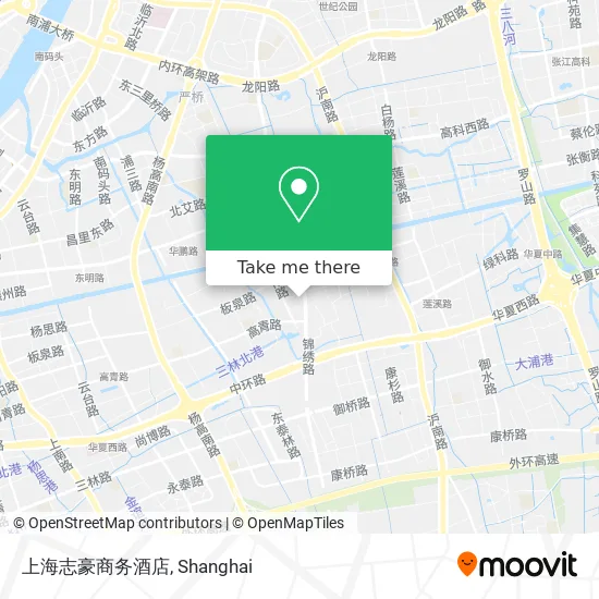 上海志豪商务酒店 map
